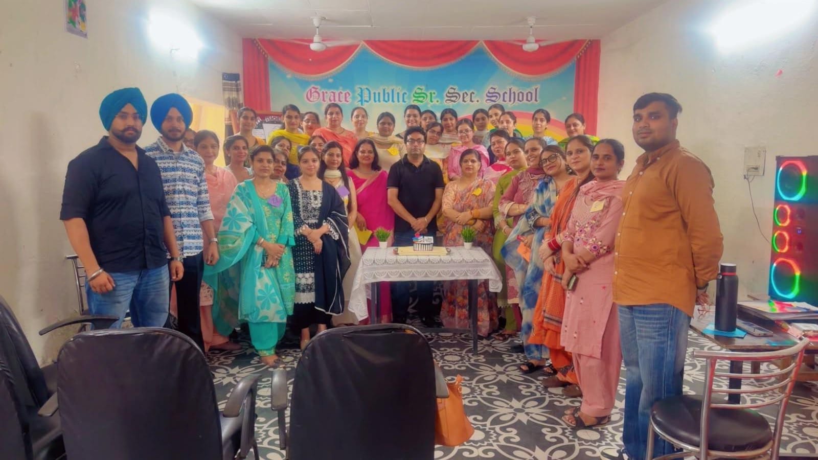 Staff celebration